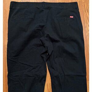 Dixxon D-Flex Pants Mens 40x30 Black Chino Stretch Straight
